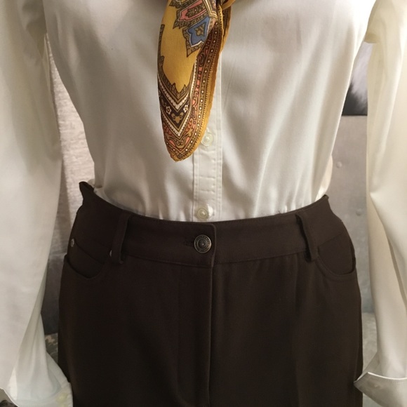 Rafaella Chocolate Brown Dress Pant - Picture 6 of 8